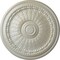 Ekena Millwork Brunswick Ceiling Medallion (Fits Canopies up to 4 1/2"), Hand-Painted Flash Blue, 27"OD x 2 1/2"P CM27BRFBS - alternate 1